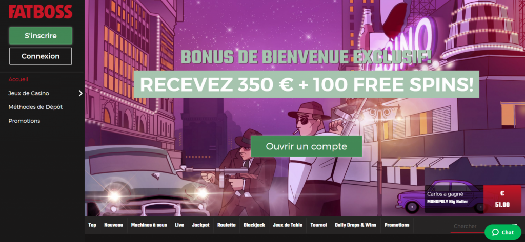 FatBoss Casino Avis 2025 - Guide Essentiel des Jeux